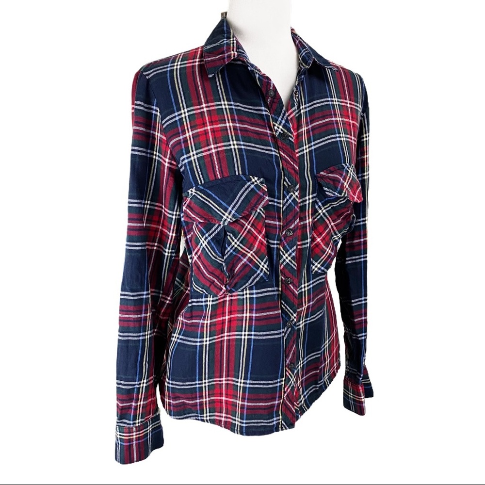 ZARA | Plaid Button Down | S - Picture 4 of 8